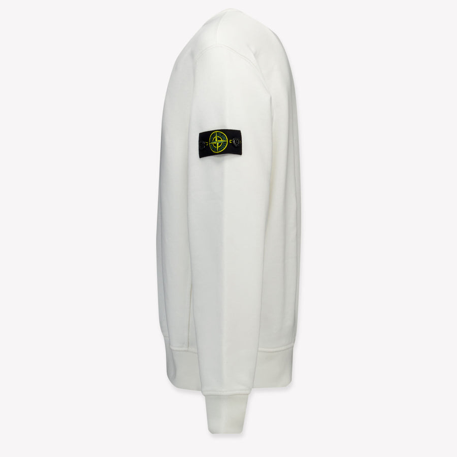 Stone Island Kinder Jungen Pullover Grauweiß