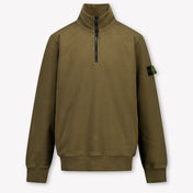 Stone Island Kinder Jongens Trui In Army