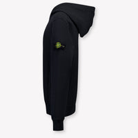Stone Island Enfant Garçons Pull Noir