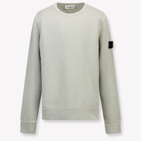 Stone Island Enfant Garçons Pull Gris