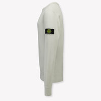 Stone Island Enfant Garçons Pull Gris