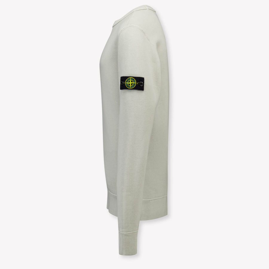 Stone Island Enfant Garçons Pull Gris