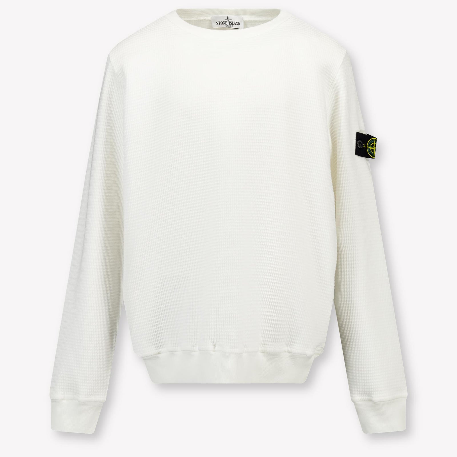 Stone Island Enfant Garçons Pull Blanc