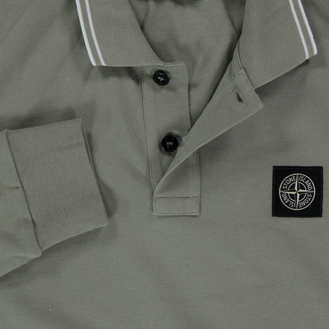Stone Island Enfant Garçons Polo Gris