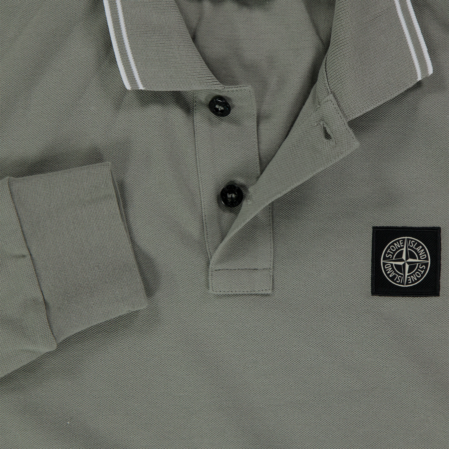 Stone Island Enfant Garçons Polo Gris