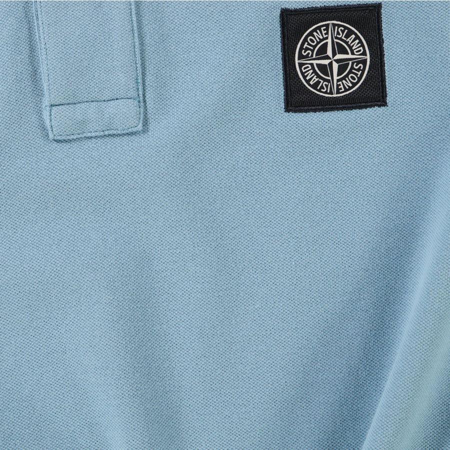 Stone Island Kinder Jungen Polo Hellblau