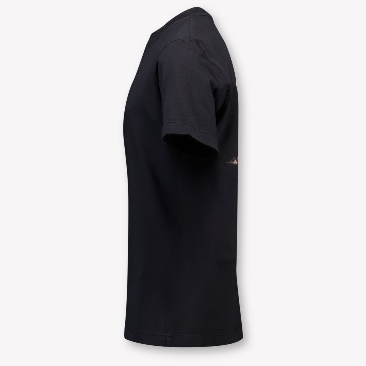 Stone Island Enfant Garçons T-shirt Noir