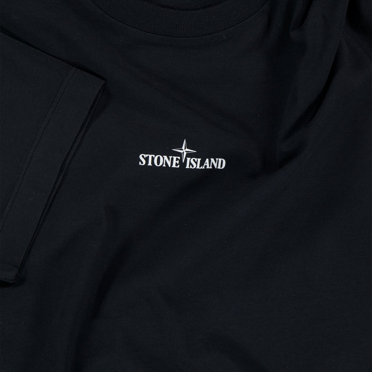 Stone Island Enfant Garçons T-shirt Noir