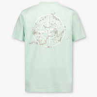 Stone Island Enfant Garçons T-shirt Menthe