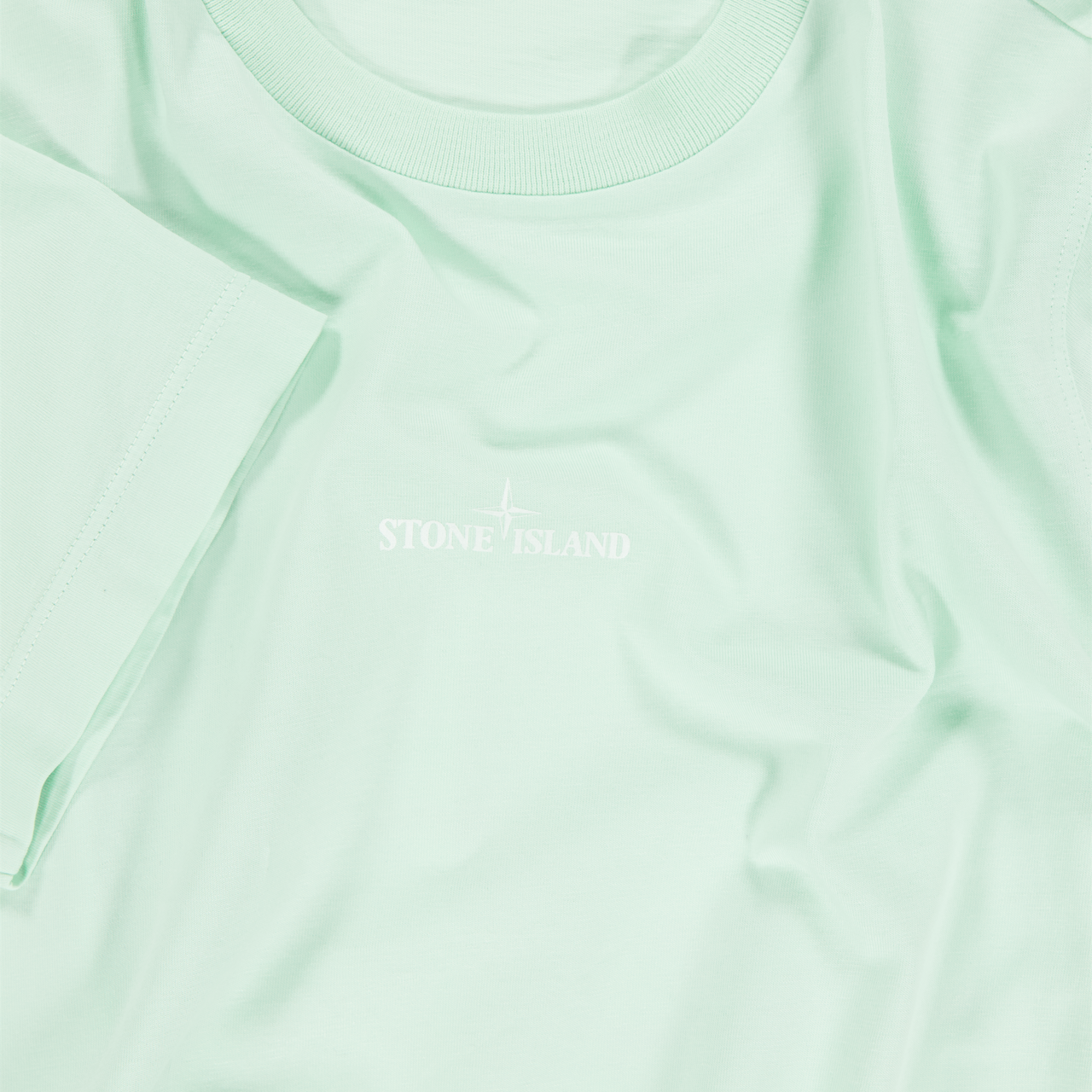 Stone Island Enfant Garçons T-shirt Menthe