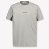 Stone Island Enfant Garçons T-shirt Gris