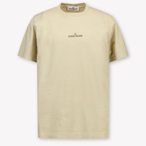 Stone Island Enfant Garçons T-shirt Sable