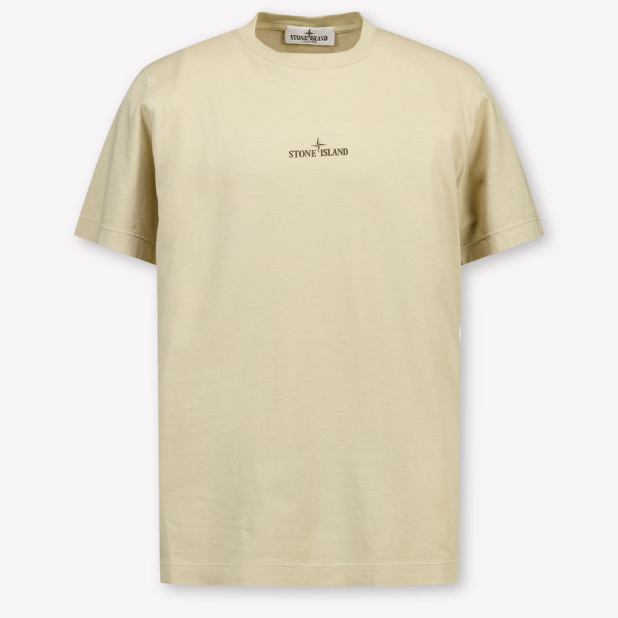Stone Island Enfant Garçons T-shirt Sable