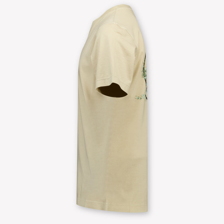 Stone Island Enfant Garçons T-shirt Sable