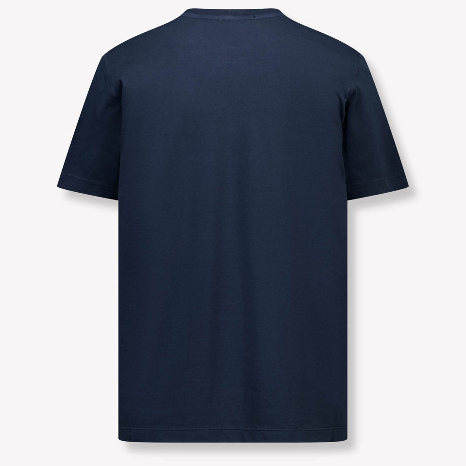Stone Island Kids Boys  T-Shirt Navy