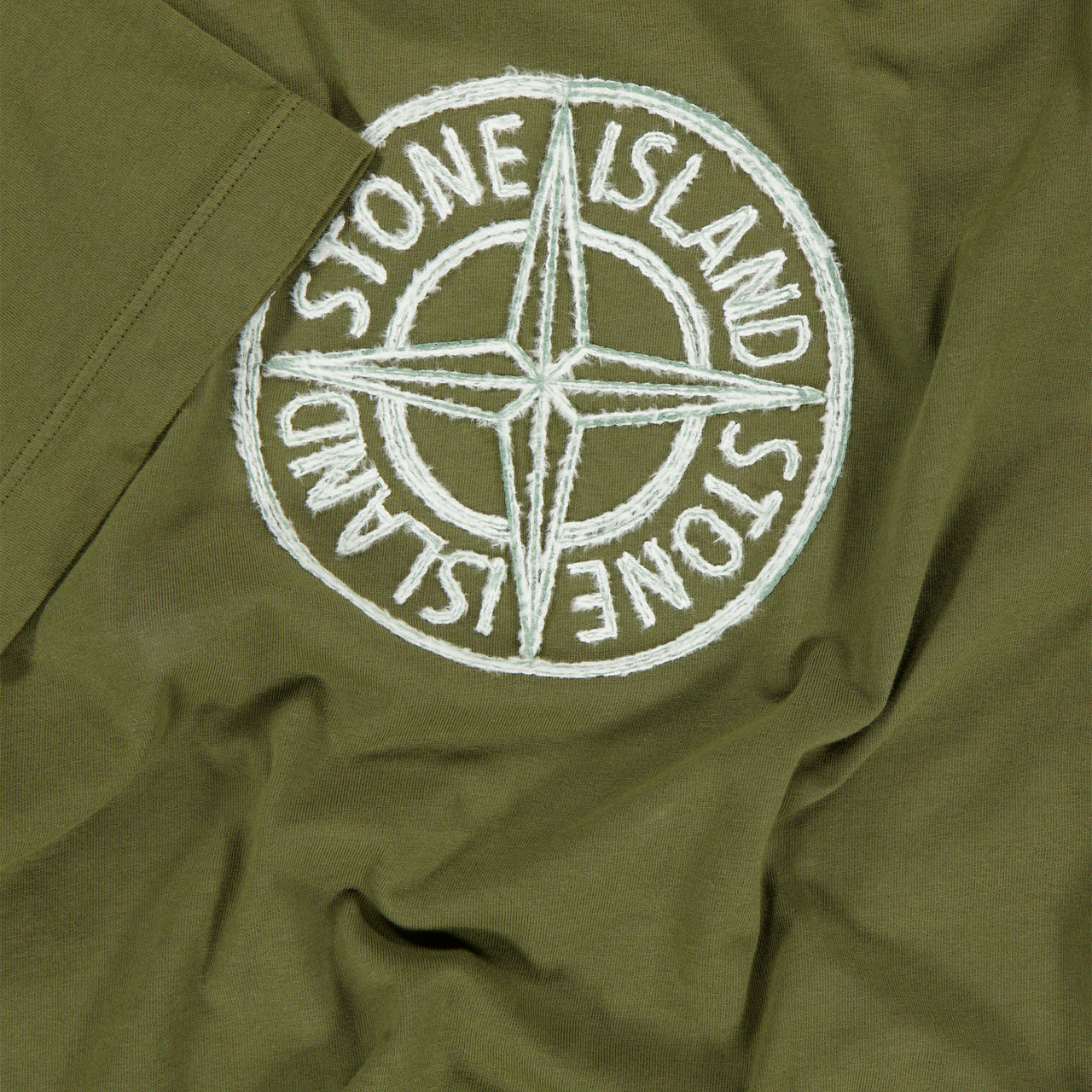 Stone Island Enfant Garçons T-shirt Armée