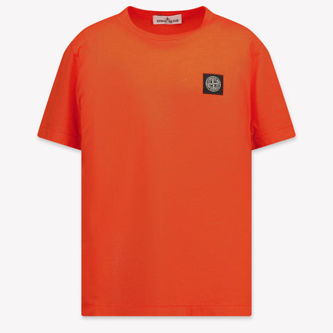 Stone Island Enfant Garçons T-shirt Rouge