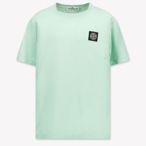 Stone Island Enfant Garçons T-shirt Menthe