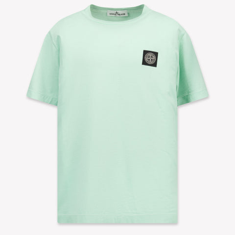 Stone Island Enfant Garçons T-shirt Menthe