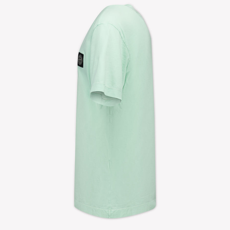 Stone Island Enfant Garçons T-shirt Menthe