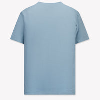 Stone Island Enfant Garçons T-shirt Bleu Clair