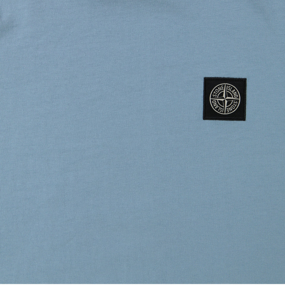 Stone Island Ragazzo Ragazzi Maglietta dentro Azzurro