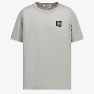 Stone Island Enfant Garçons T-shirt Gris