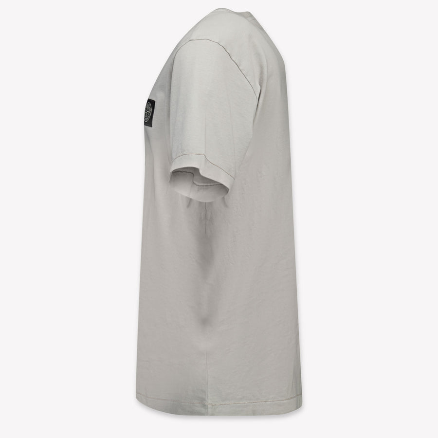 Stone Island Enfant Garçons T-shirt Gris