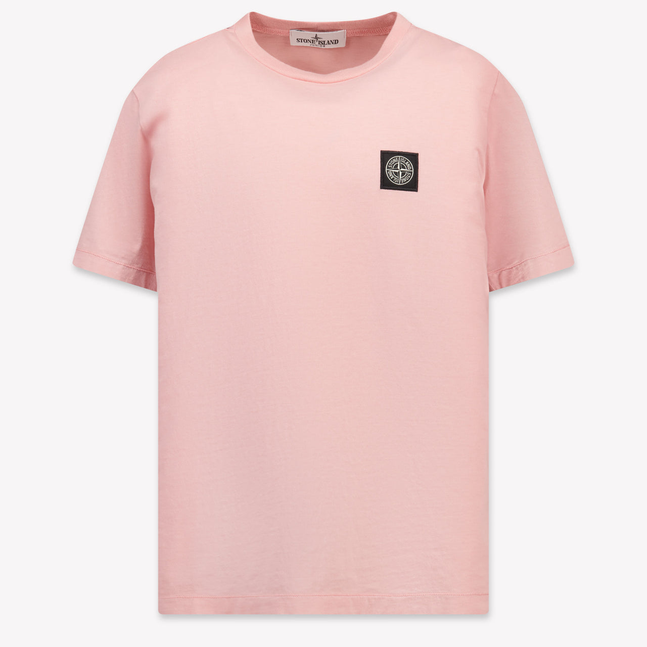 Stone Island Enfant Garçons T-shirt Rose
