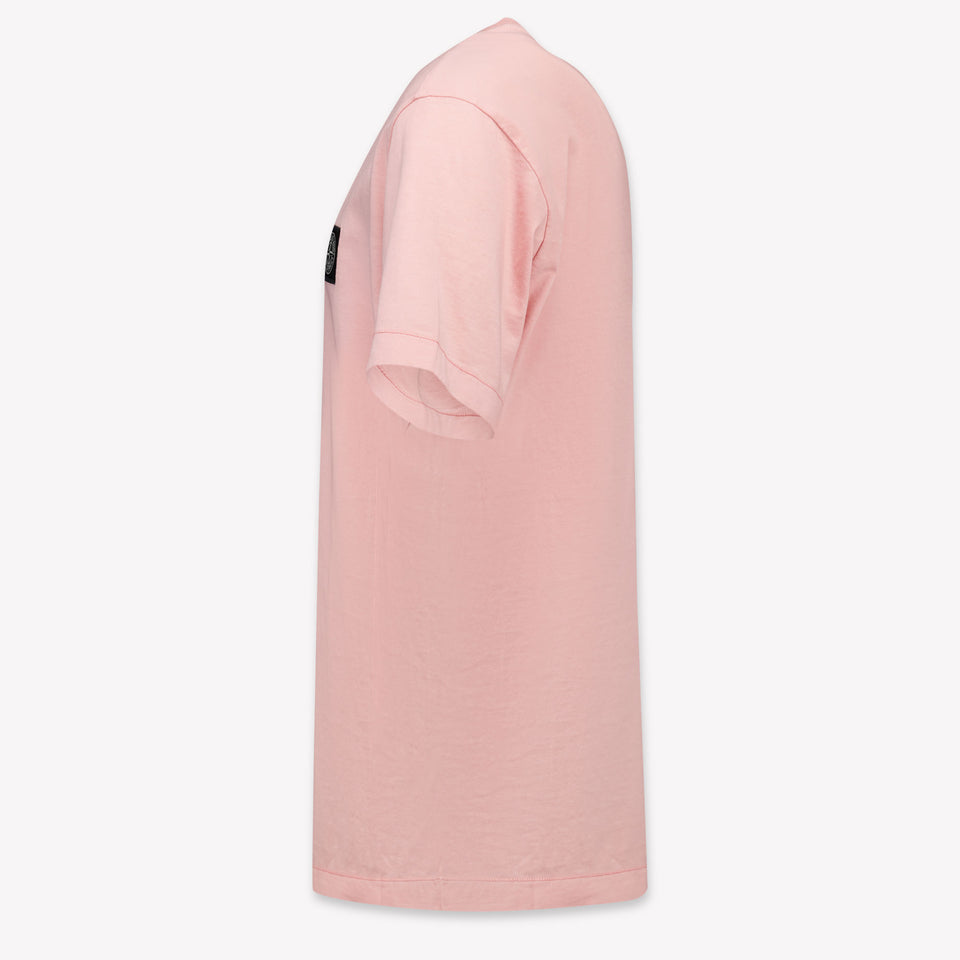 Stone Island Ragazzo Ragazzi Maglietta dentro Rosa