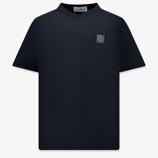 Stone Island Niño Chicos Camiseta en Navy