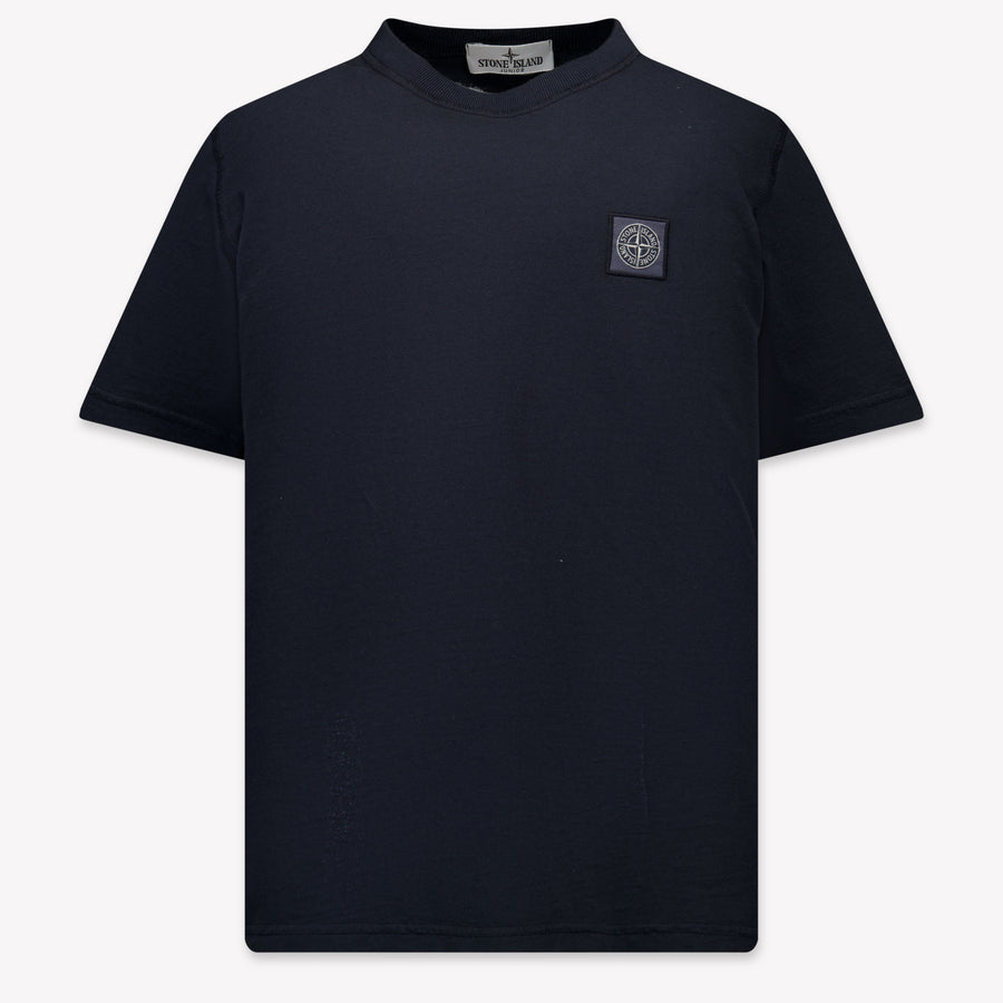Stone Island Enfant Garçons T-shirt Navy