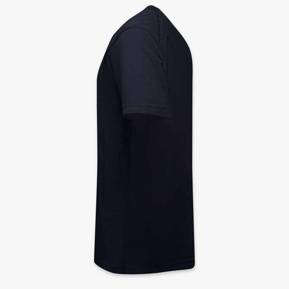Stone Island Niño Chicos Camiseta en Navy