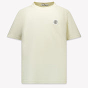Stone Island Kinder Jungen T-Shirt Grauweiß