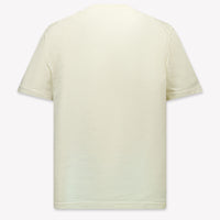 Stone Island Enfant Garçons T-shirt en blanc