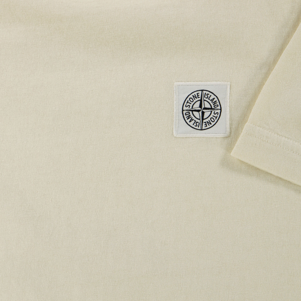 Stone Island Enfant Garçons T-shirt en blanc
