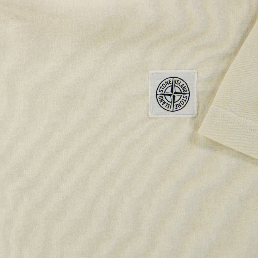 Stone Island Enfant Garçons T-shirt en blanc