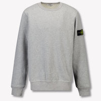 Stone Island Enfant Garçons Pull Gris