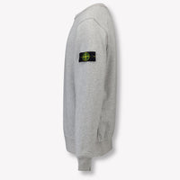 Stone Island Enfant Garçons Pull Gris