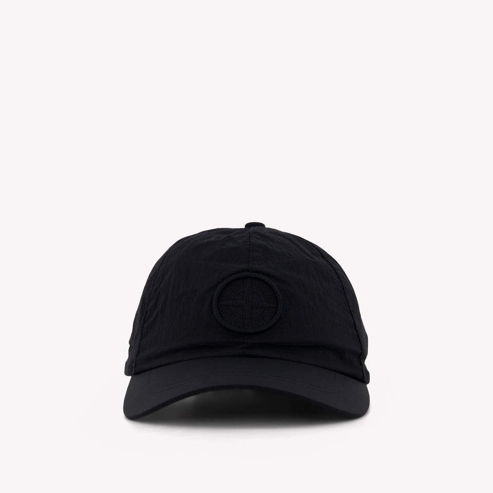 Stone Island Kinder Jungen CAP Schwarz