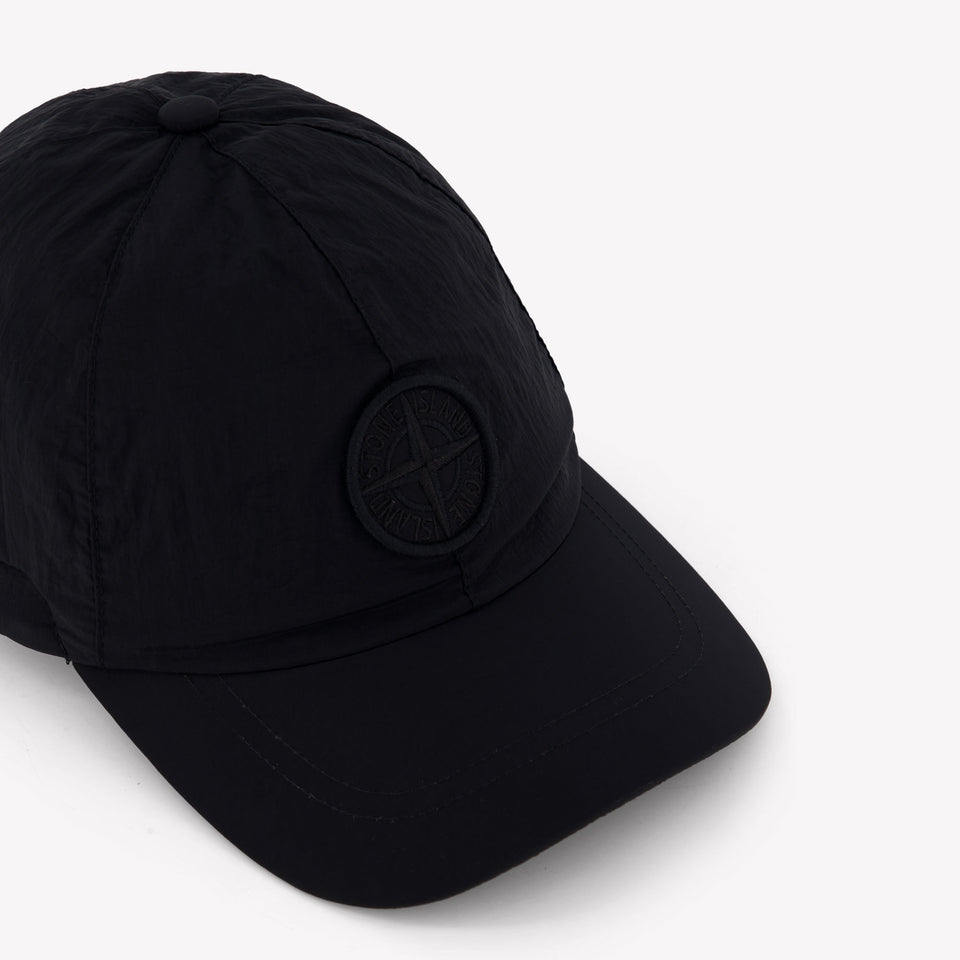 Stone Island Kinder Jungen CAP Schwarz