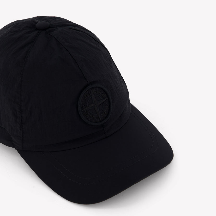 Stone Island Kids Boys Cap  Black