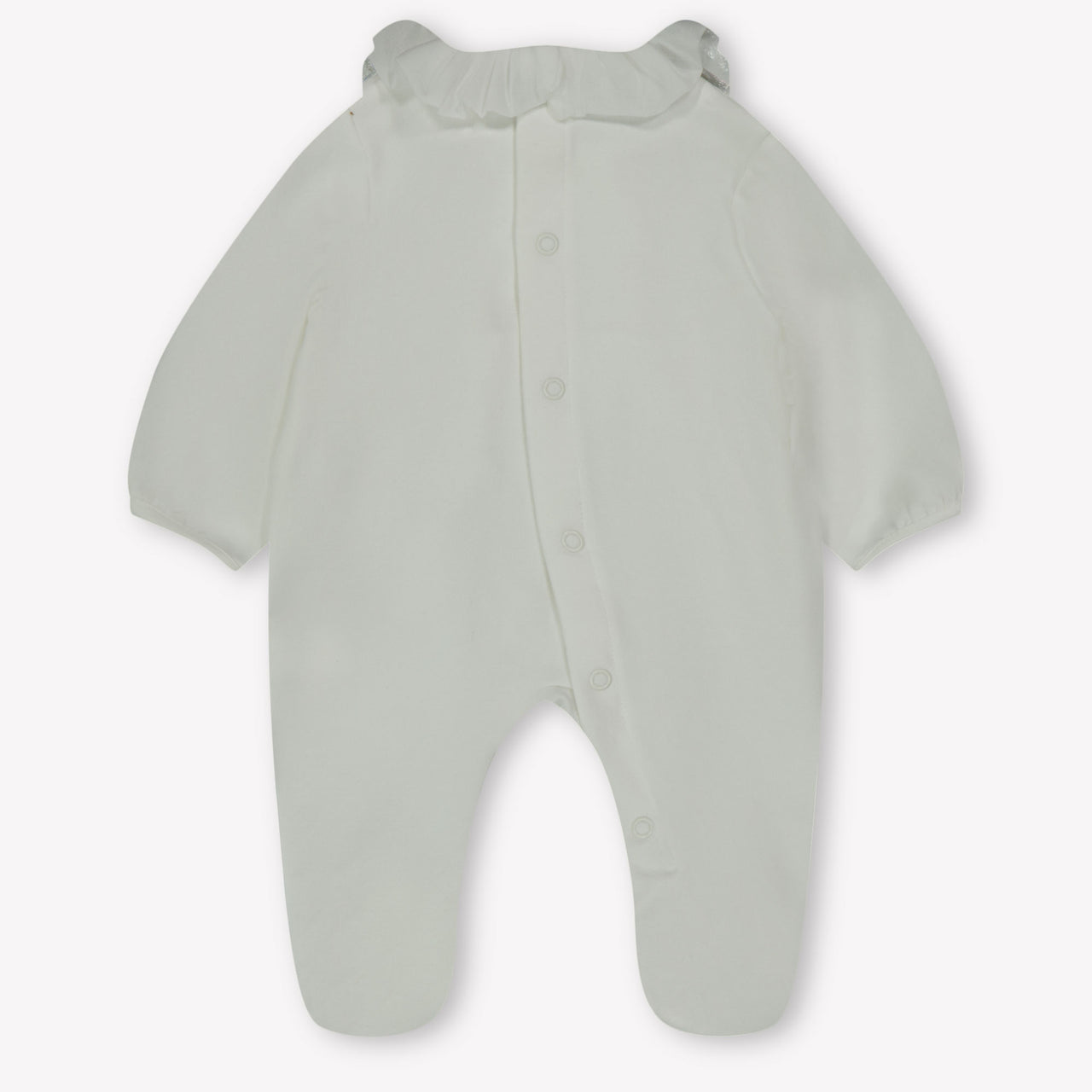 First Baby Mädchen Boxanzug Grauweiß