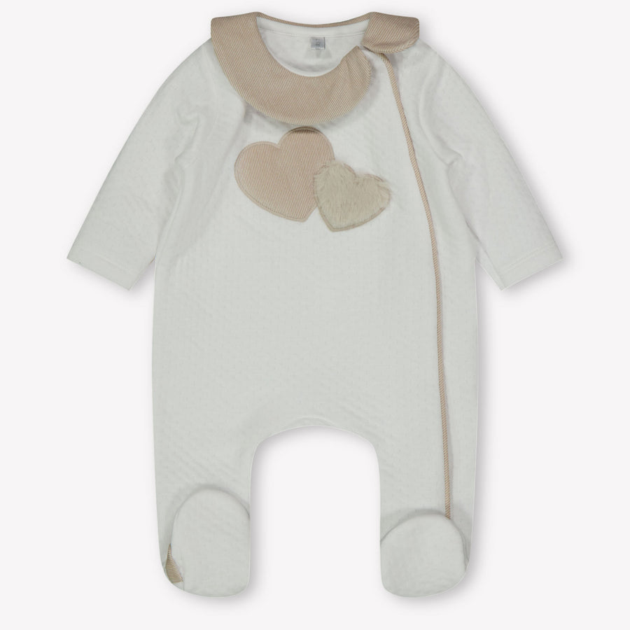 First Bébé Filles Boîte en boîte Blanc