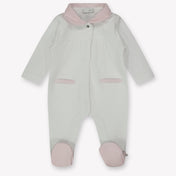 First Baby Girls Playsuit  White