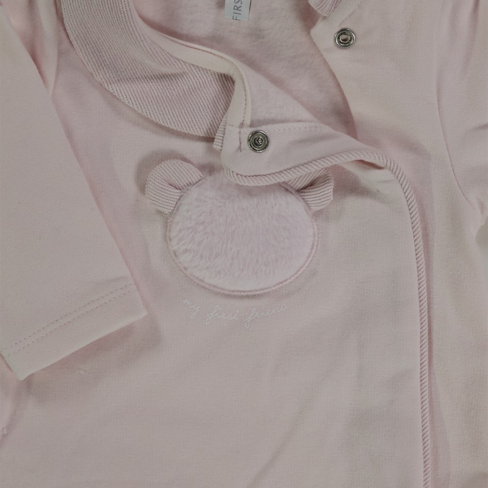 First Bébé Filles Boîte en boîte Rose Léger