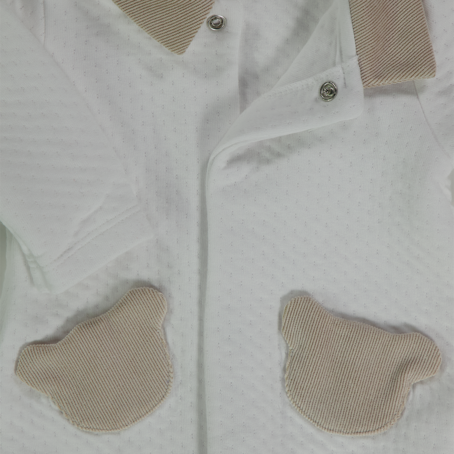 First Bébé Garçons Boîte en boîte Blanc