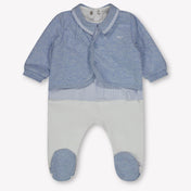 First Bambino Ragazzi Tuta in scatola Azzurro
