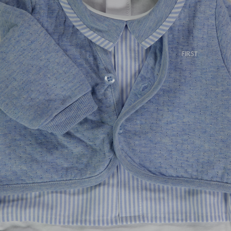 First Bambino Ragazzi Tuta in scatola Azzurro