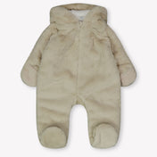 First Baby Unisex Ski suit Beige